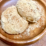 サイリウム(オオバコ)とおからで作る超簡単きな粉餅